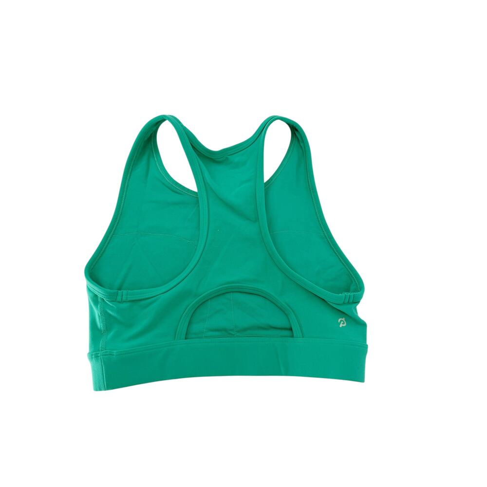 PELOTON Workout Set Size S Green Sports Bra + Leggings Stretch Athletic - Picture 5 of 8